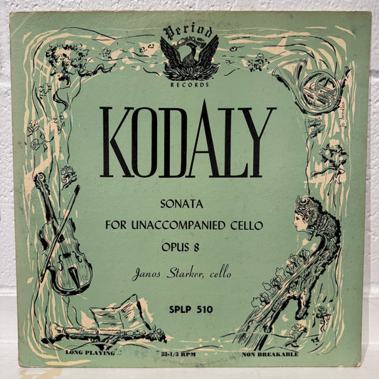 Janos Starker, Kodaly - Sonata For Unaccompanied Cello Opus 8