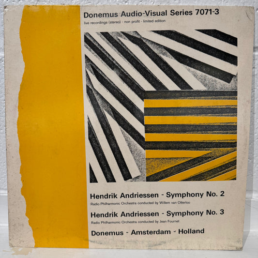 Hendrik Andriessen – Symphony No. 2 / Symphony No. 3