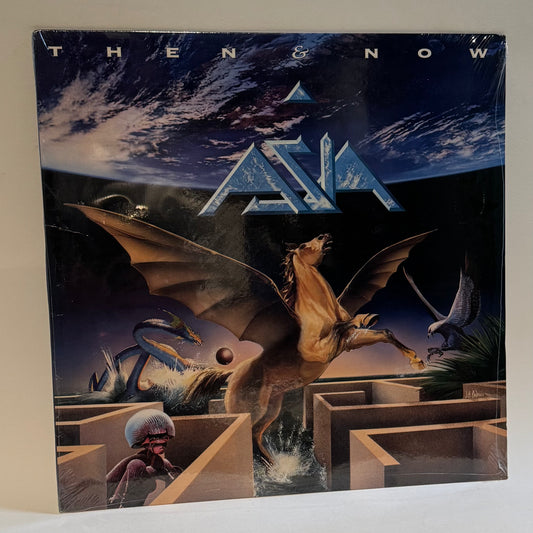 Asia ‎– Then & Now (sealed 1990 pressing)