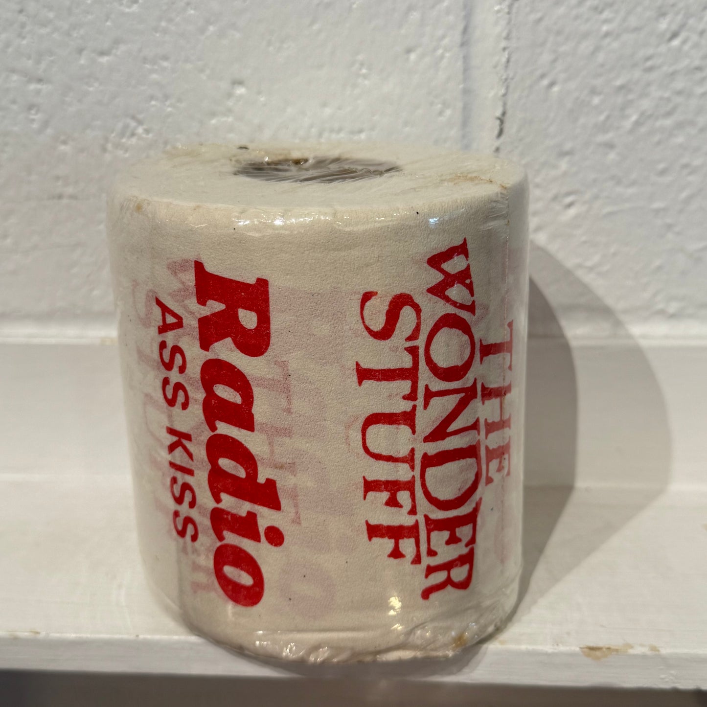 The Wonder Stuff - Radio Ass Kiss promo toilet paper