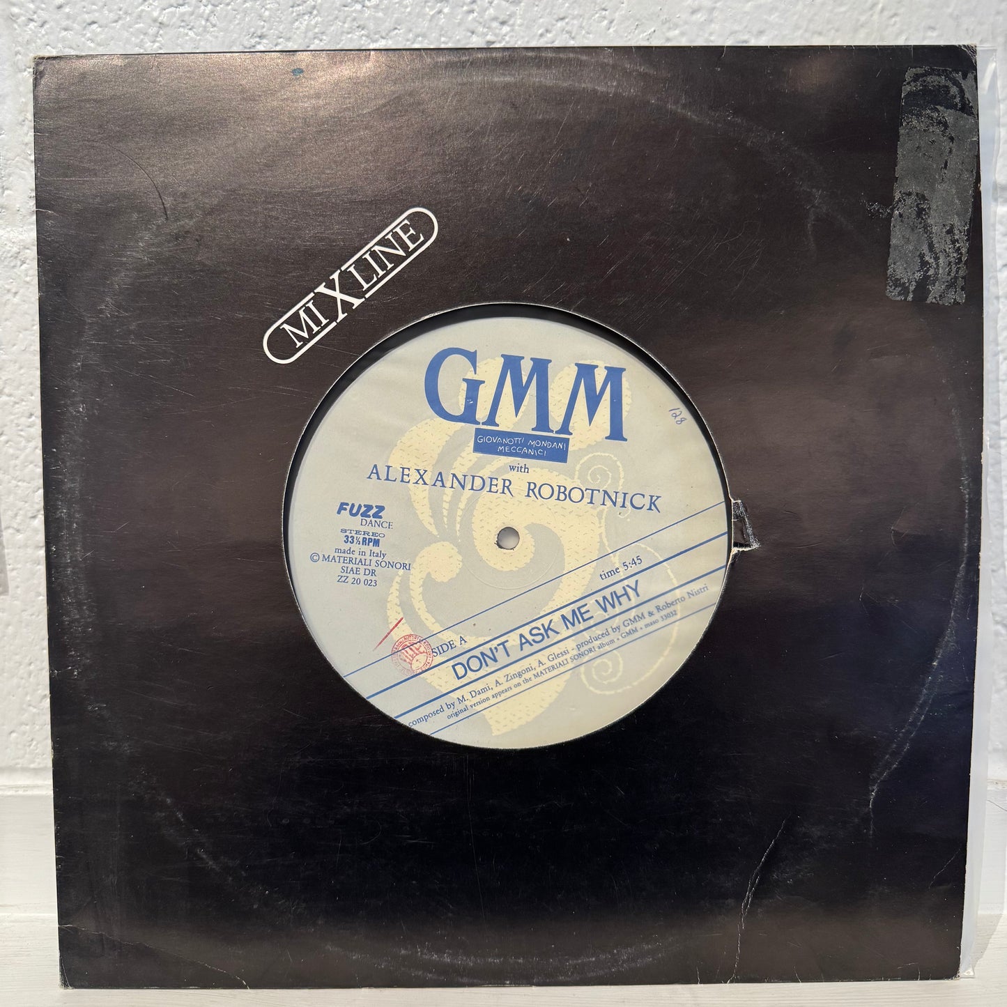 Giovanotti Mondani Meccanici With Alexander Robotnick – Don't Ask Me Why / Love Supreme