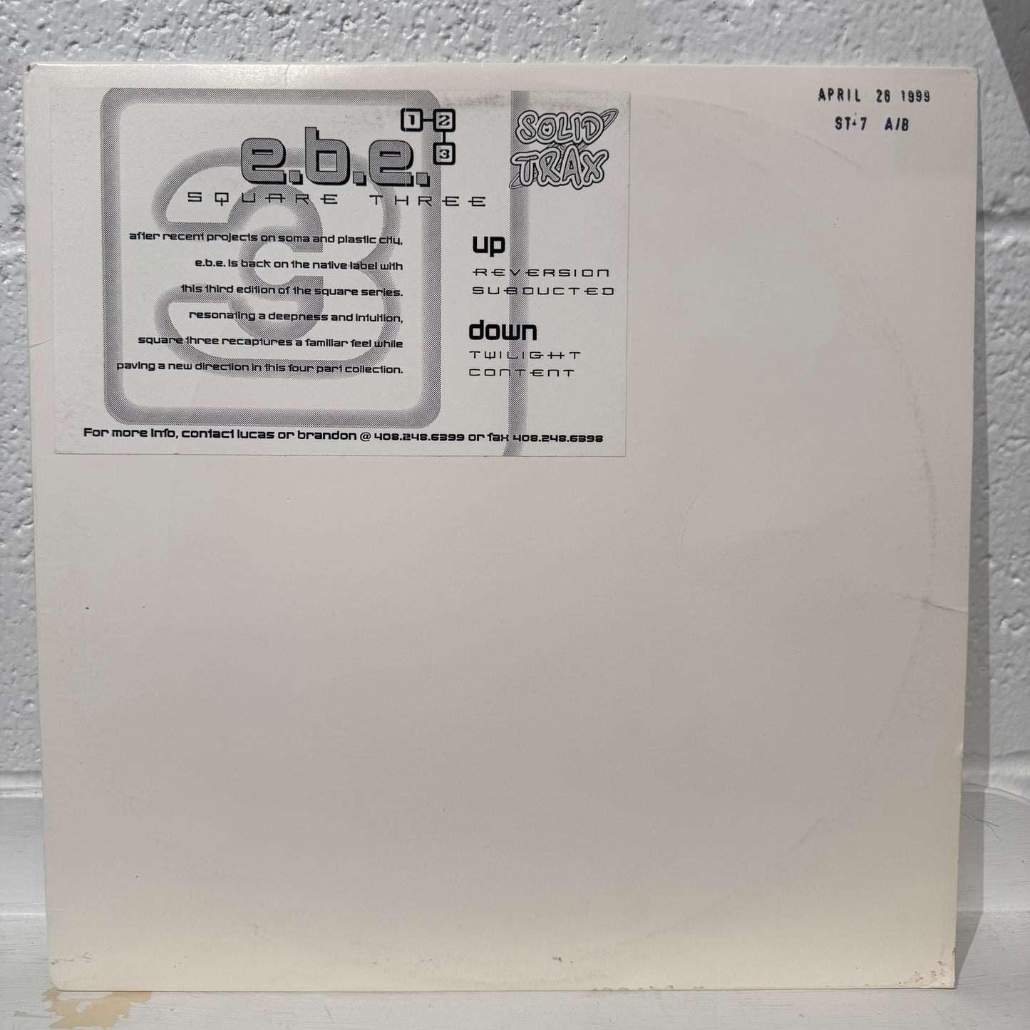 E.B.E. – Square Three