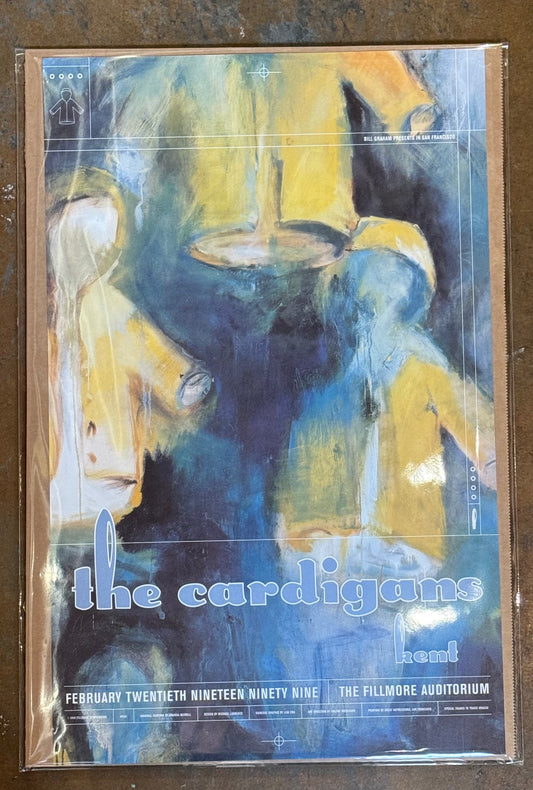 The Cardigans at the Fillmore 1999 poster