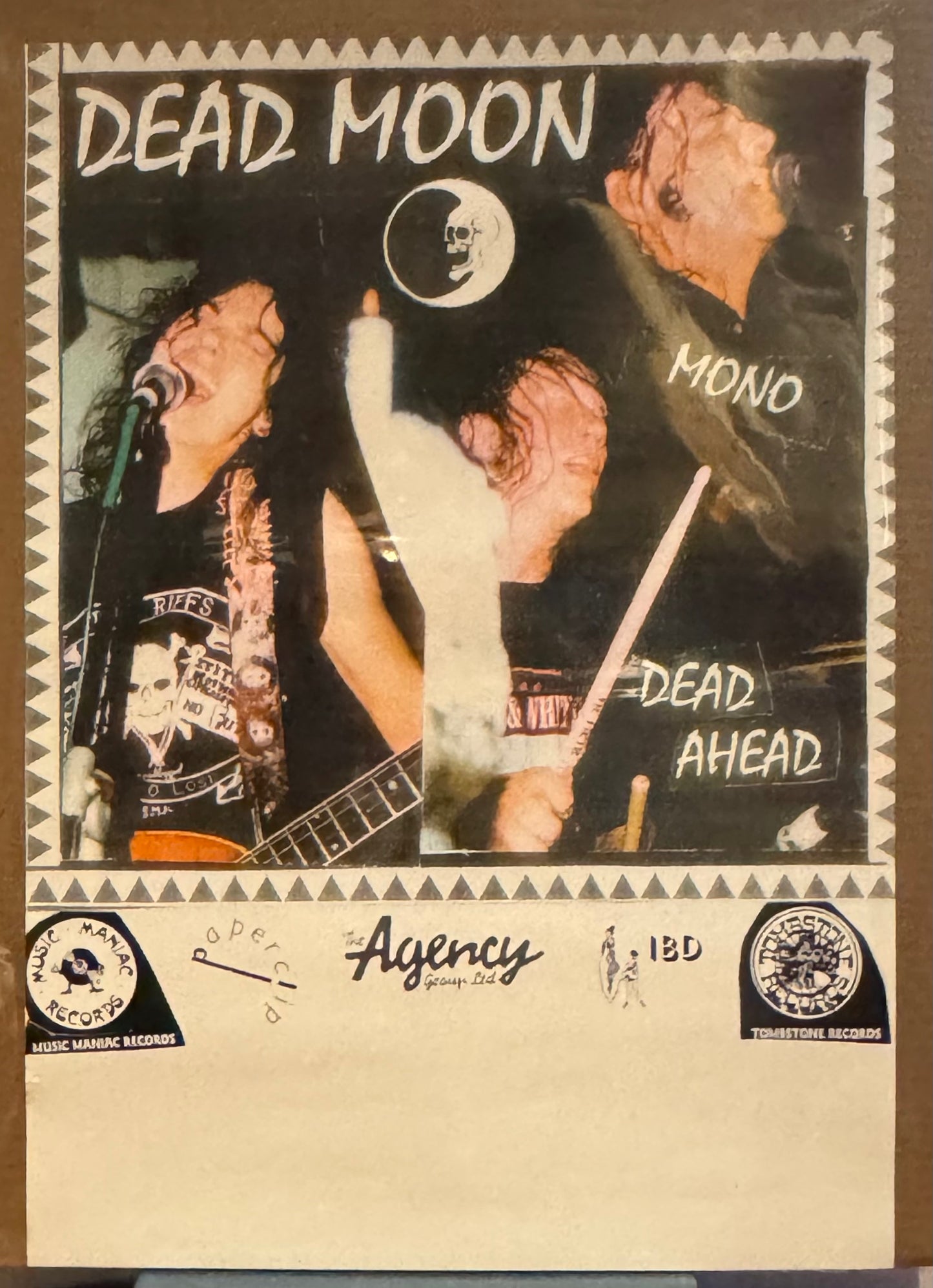 Dead Moon - Dead Ahead promo poster 2004