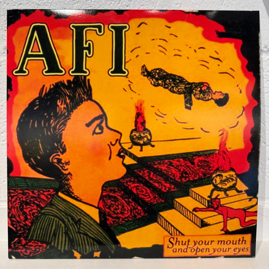 AFI – Shut Your Mouth And Open Your Eyes (yellow marble vinyl)