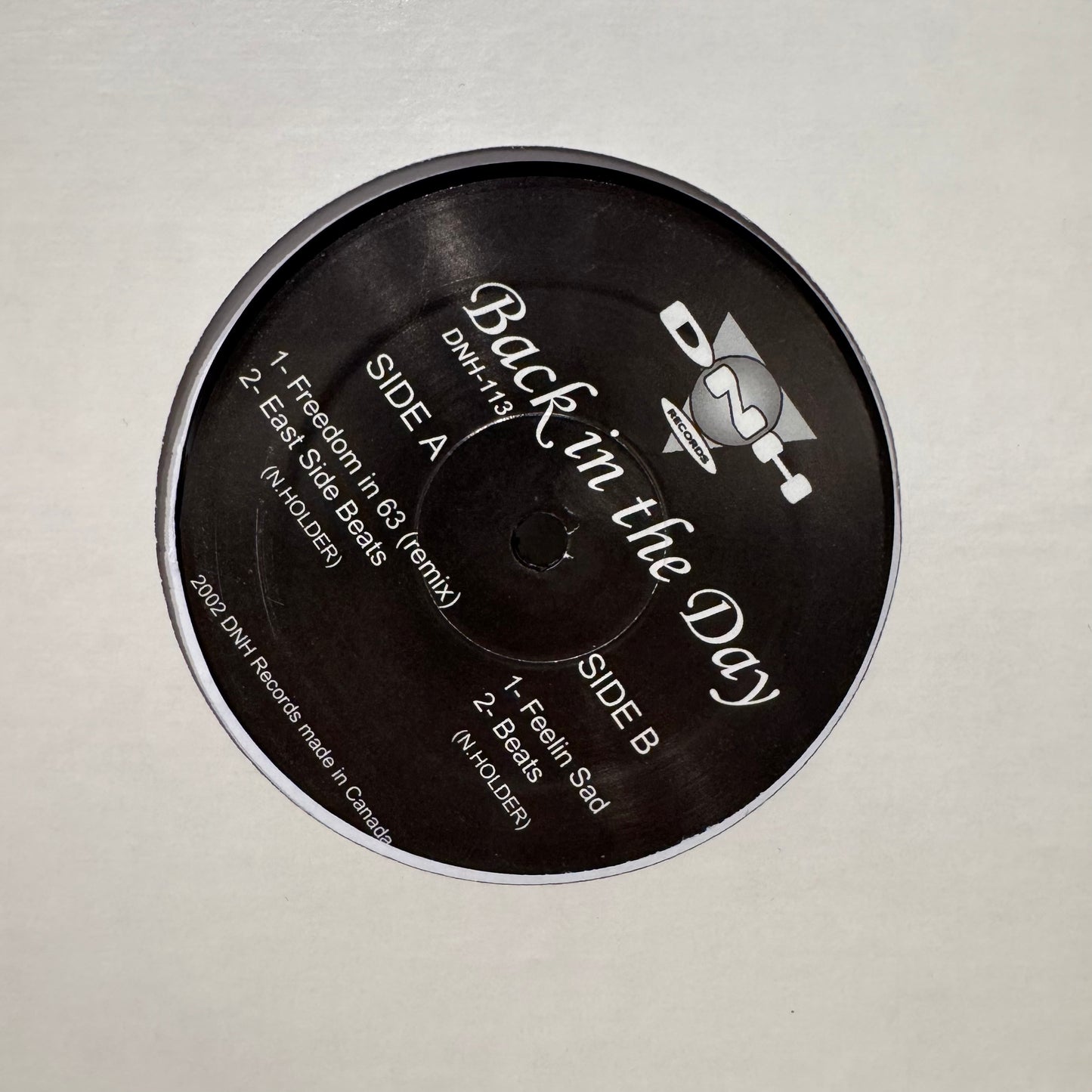 N. Holder – Back In The Day