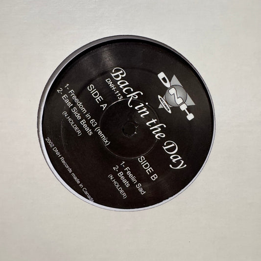 N. Holder – Back In The Day