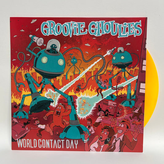 Groove Ghoulies - World Contact Day (Reissue) (Orange Vinyl)