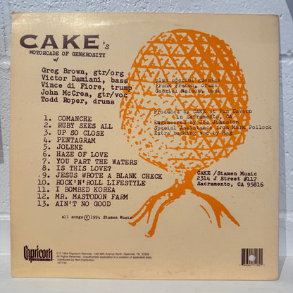 Cake – Motorcade Of Generosity