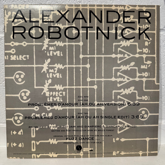 Alexander Robotnick – Problèmes D'Amour