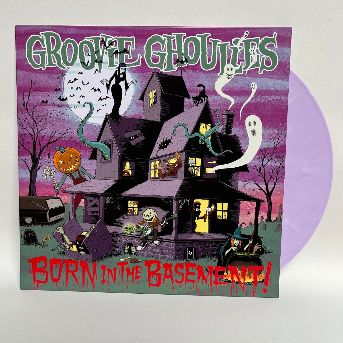 Groove Ghoulies - Born In The Basement (Lavender Vinyl)