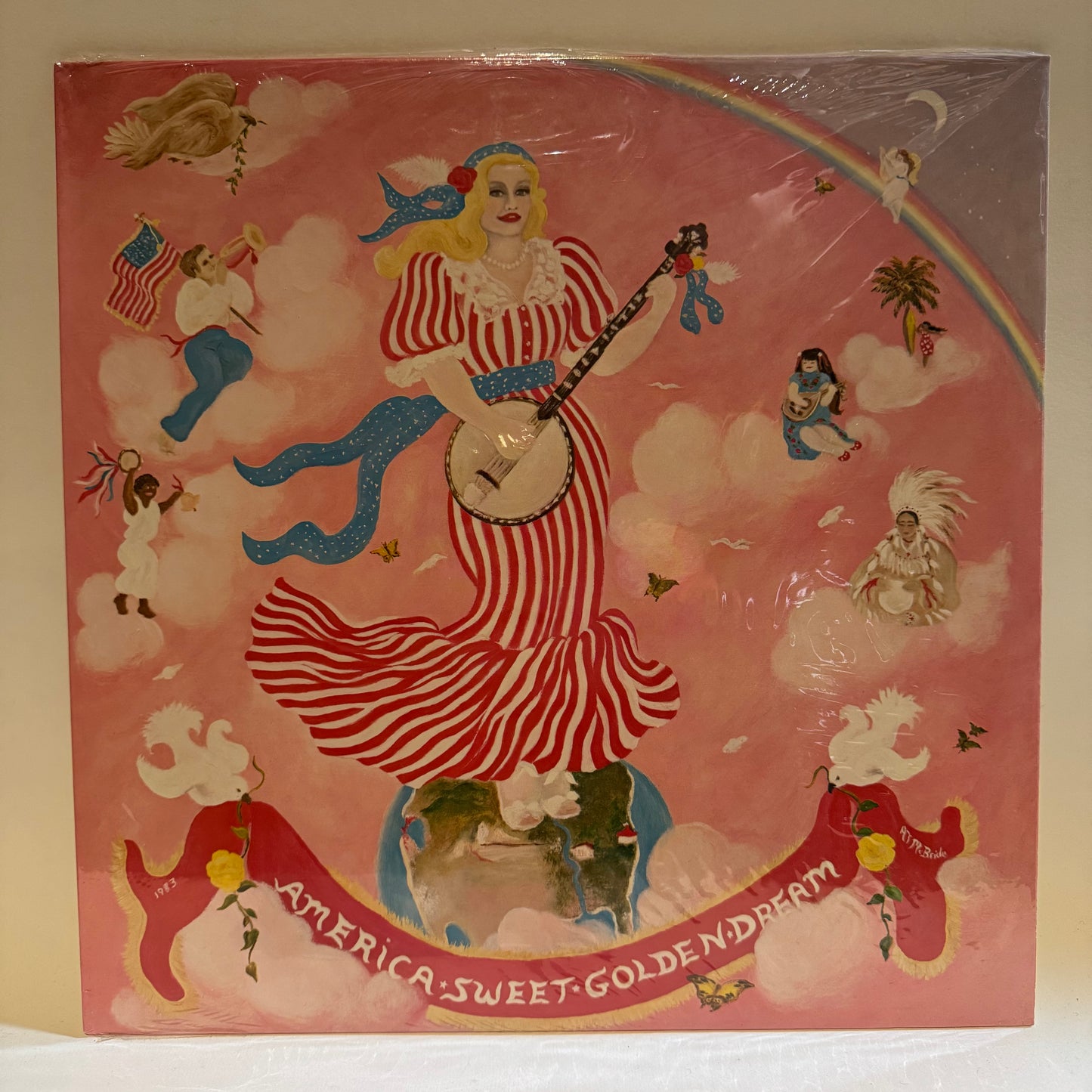 Annabelle McBride – America Sweet Golden Dream(clear red vinyl)
