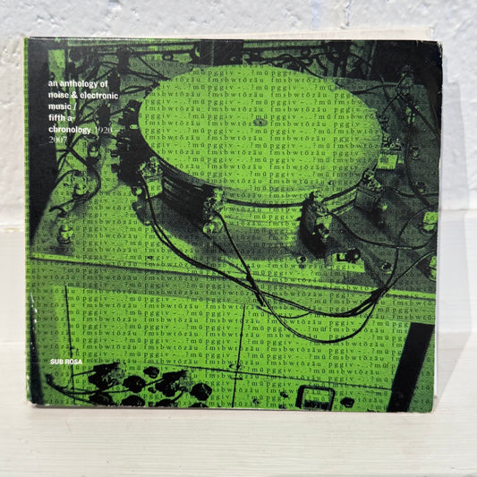 Various – An Anthology Of Noise & Electronic Music / Fifth A-Chronology 1920-2007