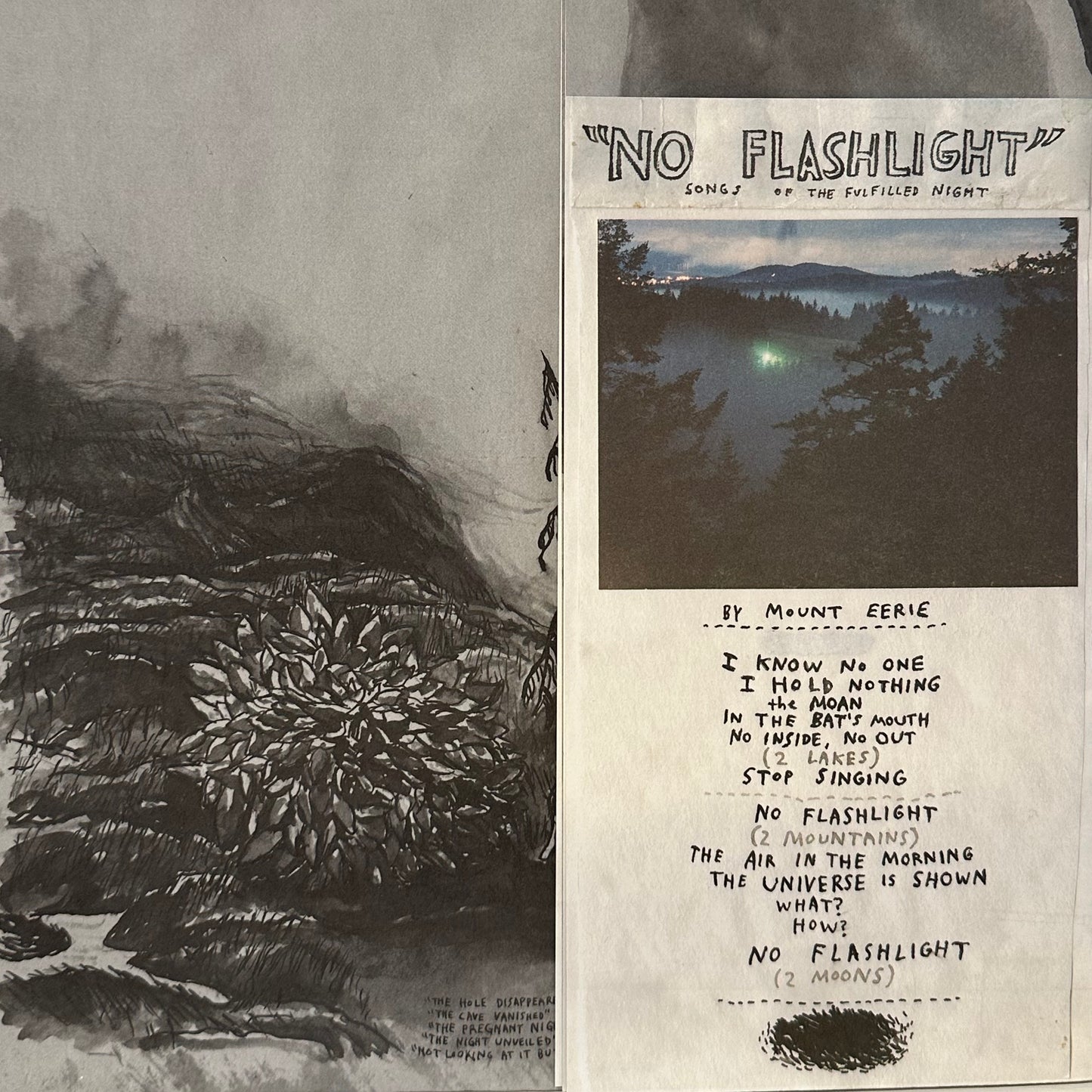 Mount Eerie – No Flashlight - Songs Of The Fulfilled Night