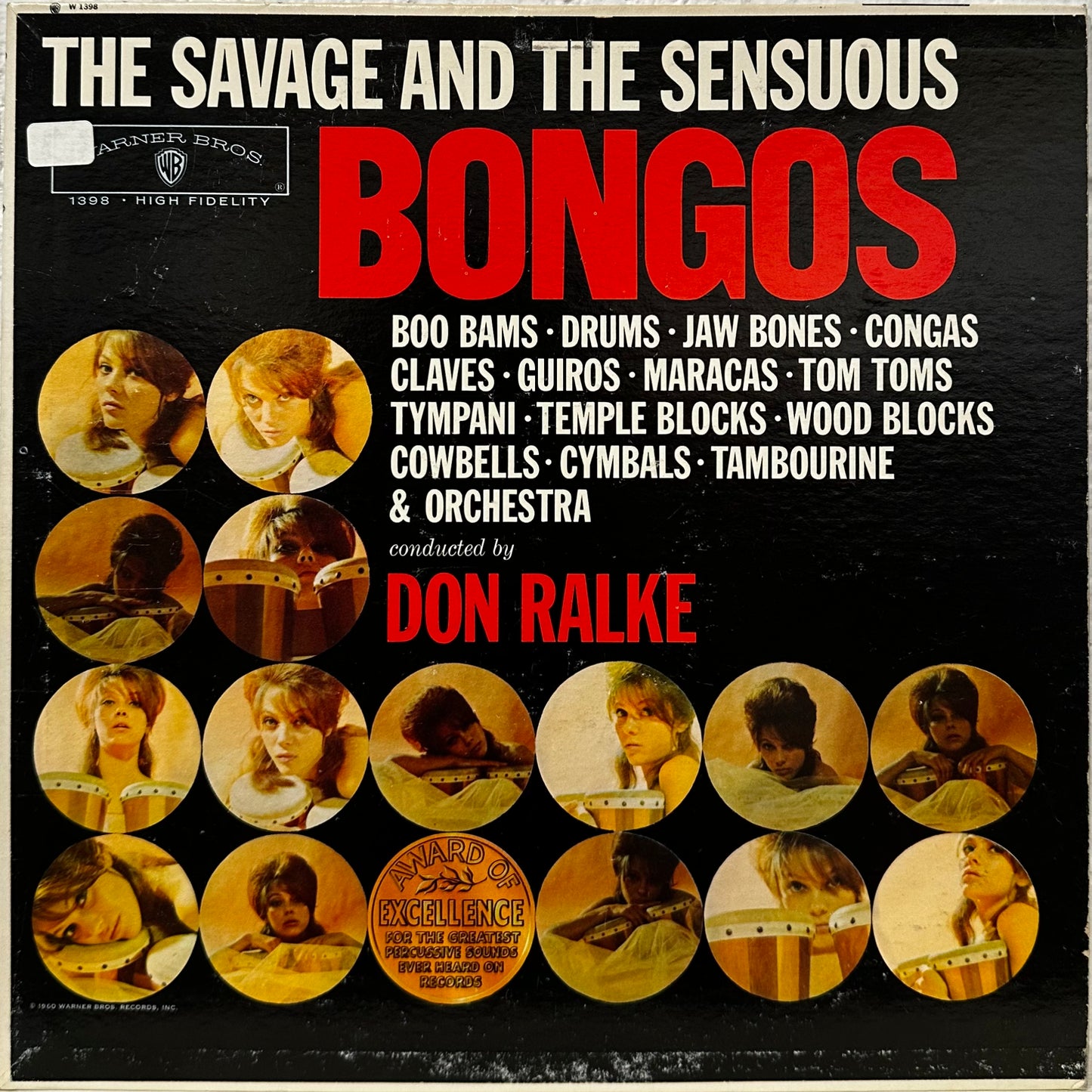 Don Ralke Orchestra – The Savage And The Sensuous Bongos