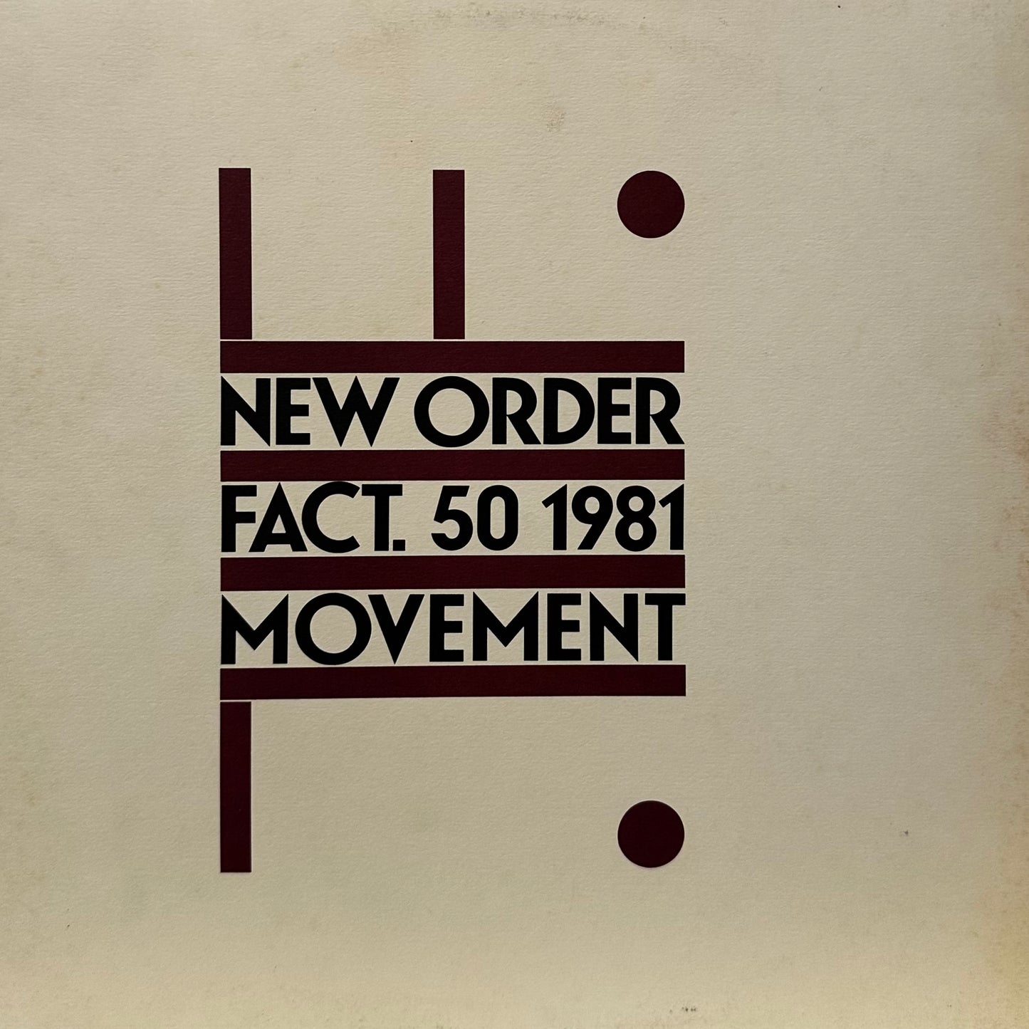 New Order – Movement