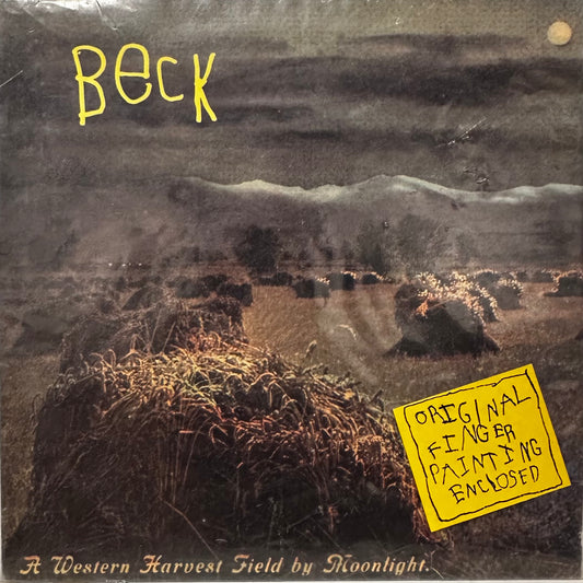 Beck – A Western Harvest Field By Moonlight