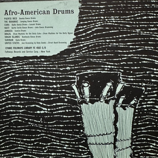 Harold Courlander – African & Afro - American Drums – Edited By Harold Courtlander