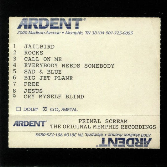 Primal Scream - Give Out…(Memphis Recordings)