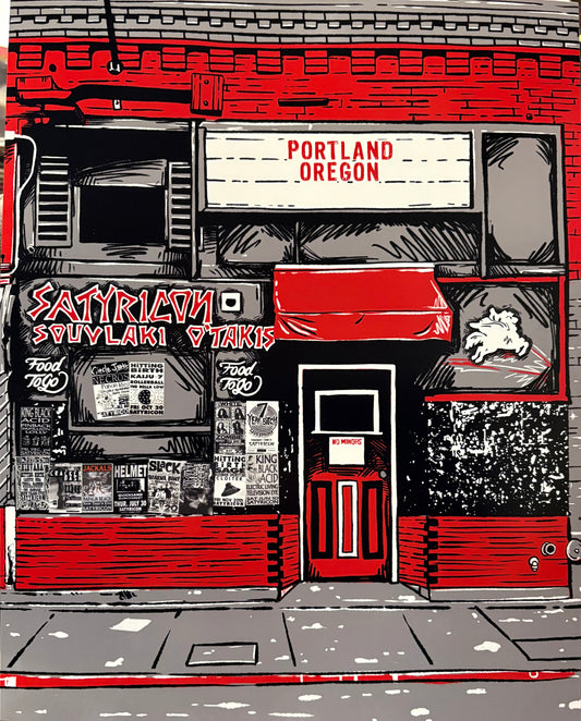 Satyricon Print - 12"x15"