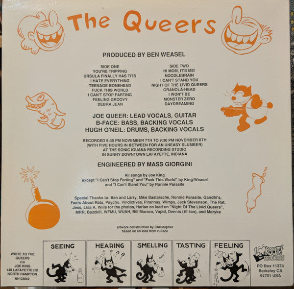 The Queers - Love Songs For The Retarded