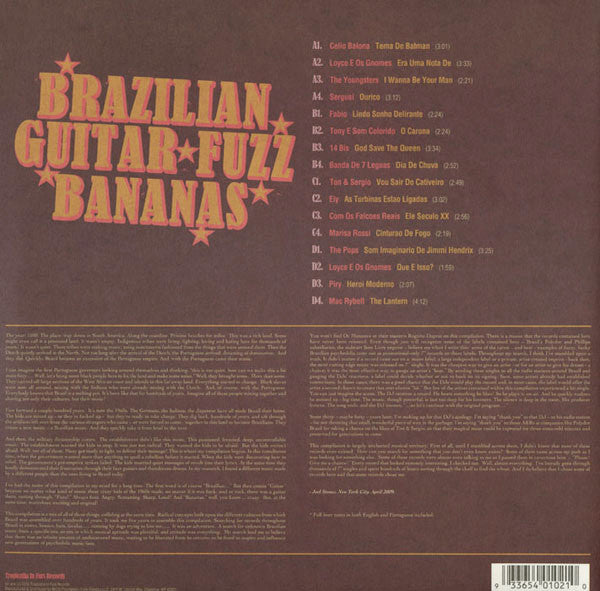 Various – Brazilian Guitar Fuzz Bananas