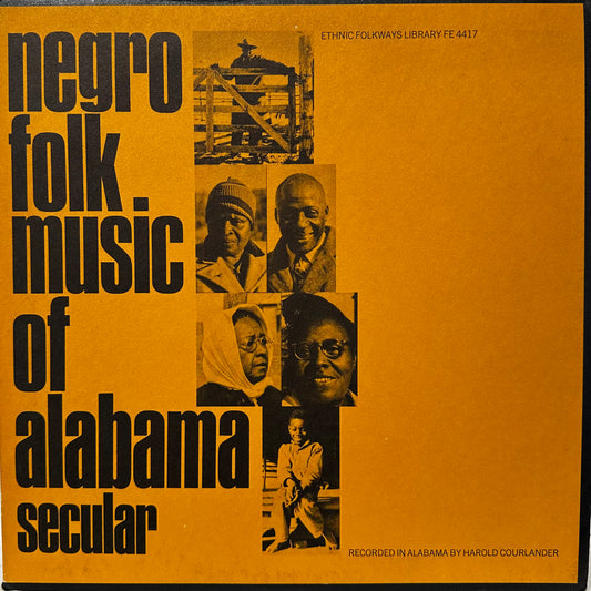 Various – Negro Folk Music Of Alabama Volume 1 - Secular