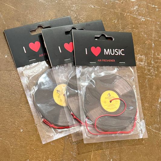 I <3 Music air freshener