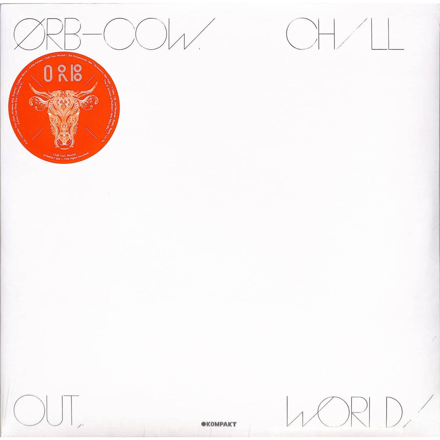 Orb – COW / Chill Out, World!