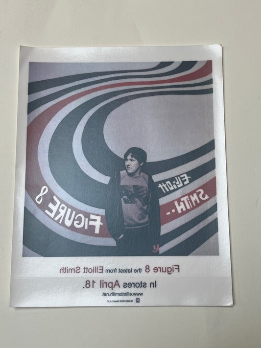 Elliott Smith - Figure 8 Promo Window Decal
