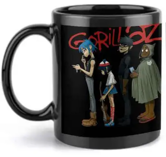 Gorillaz - Ceramic Mug II: Black