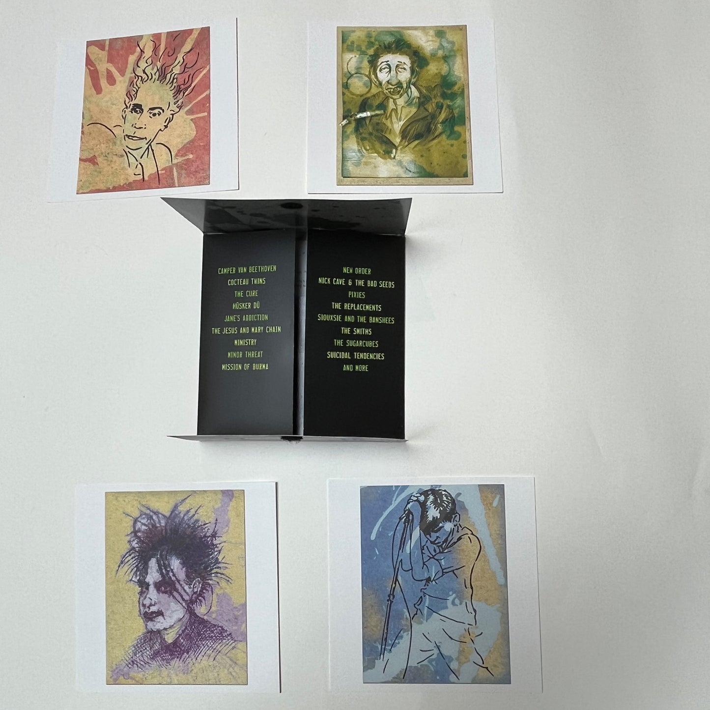 Left Of The Dial - Dispatches From The 80s Underground promo art print set